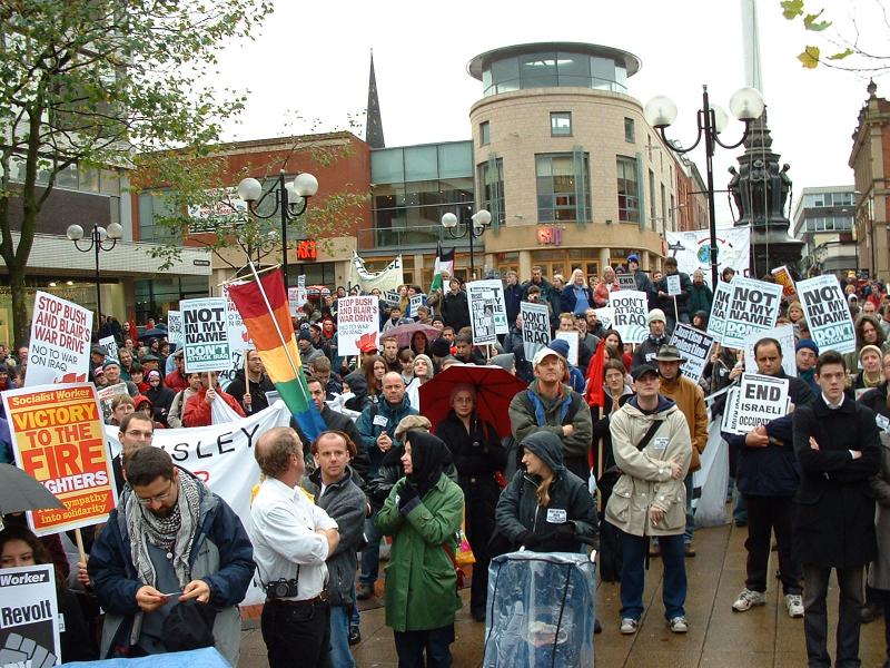 Sheffield Anti-War Demonstration