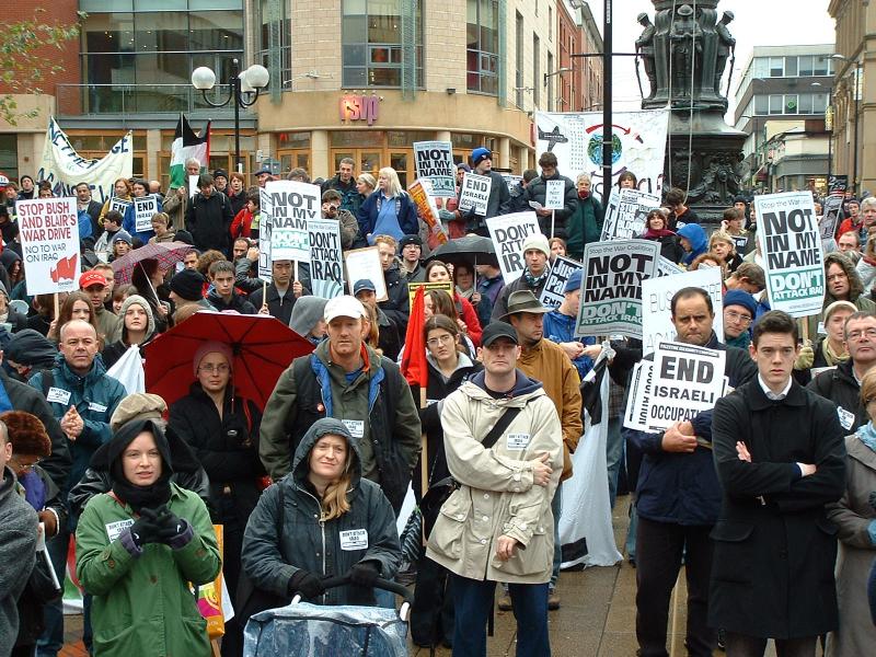Sheffield Anti-War Demonstration