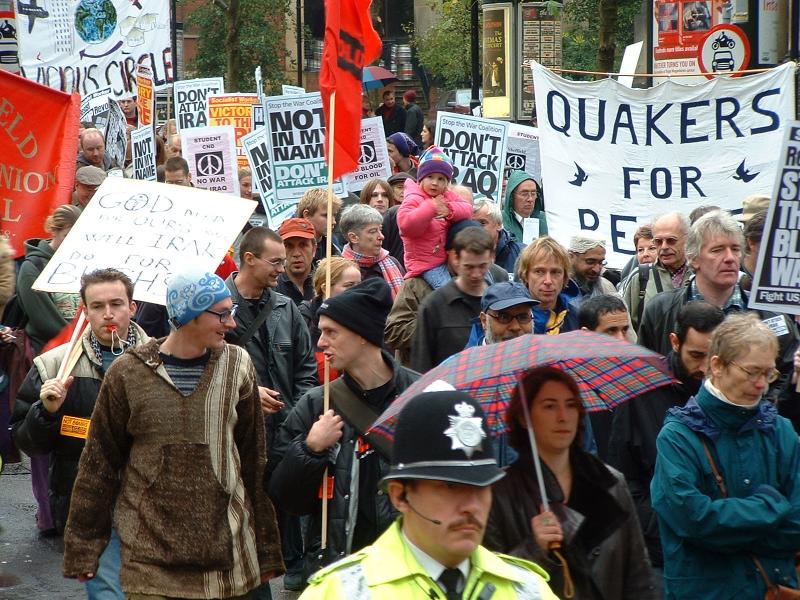 Sheffield Anti-War Demonstration