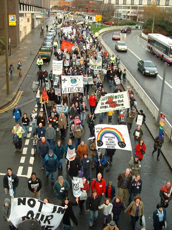 Sheffield Anti-War Demonstration