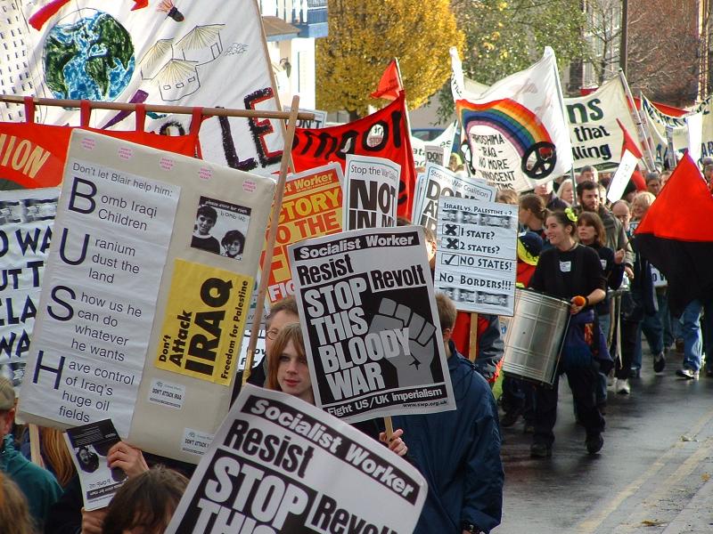 Sheffield Anti-War Demonstration