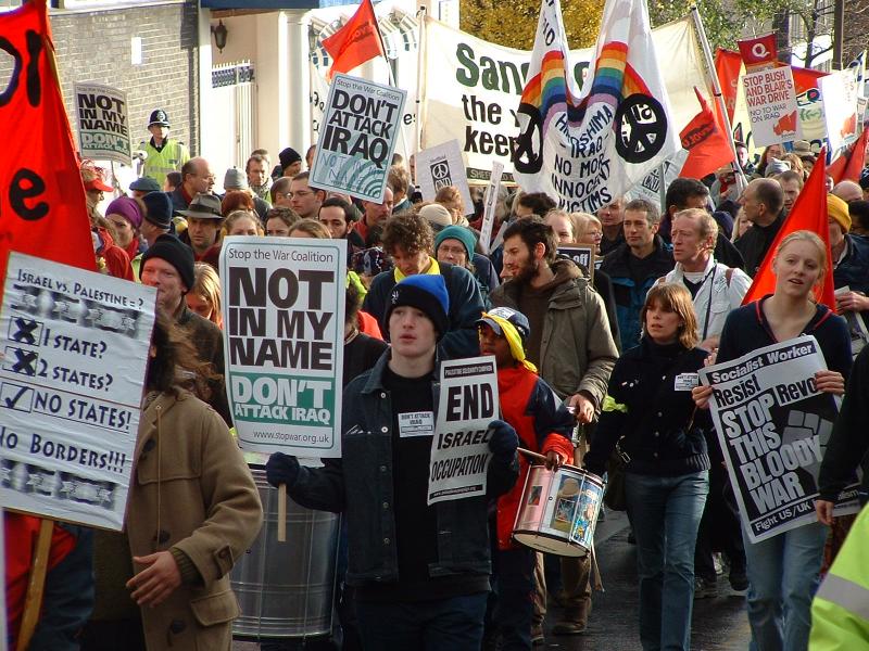 Sheffield Anti-War Demonstration