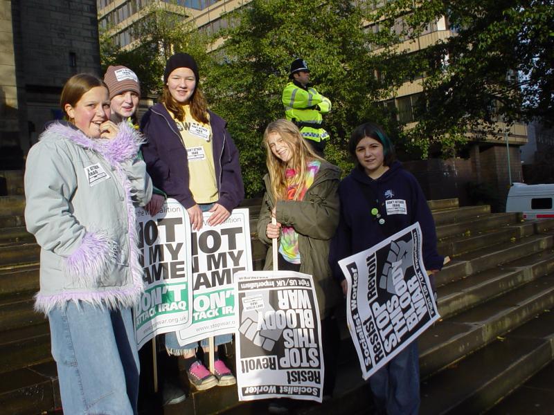 Sheffield Anti-War Demonstration