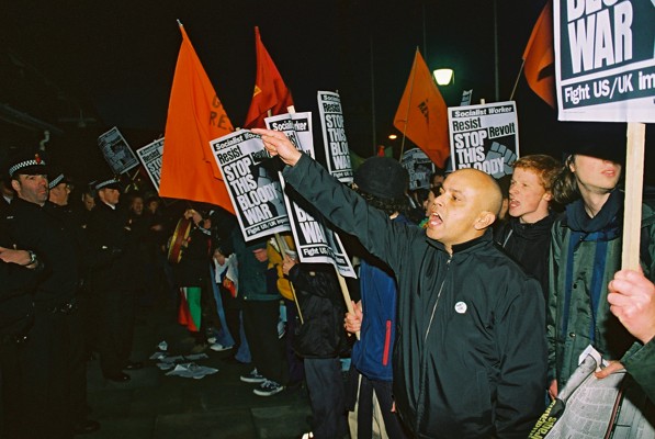 Pics. Anti-War Protests at the CBI