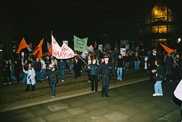 Pics. Anti-War Protests at the CBI