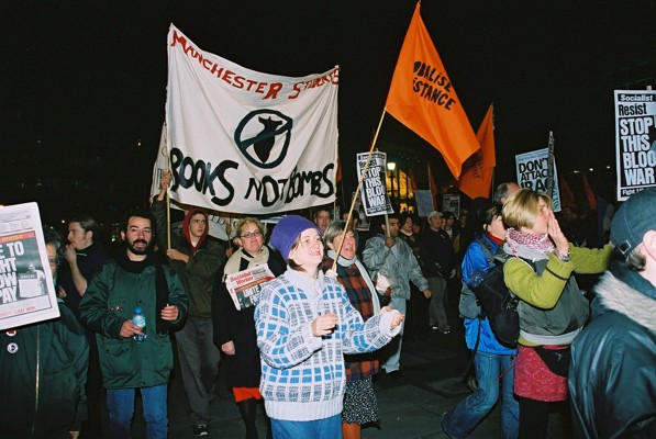 Pics. Anti-War Protests at the CBI