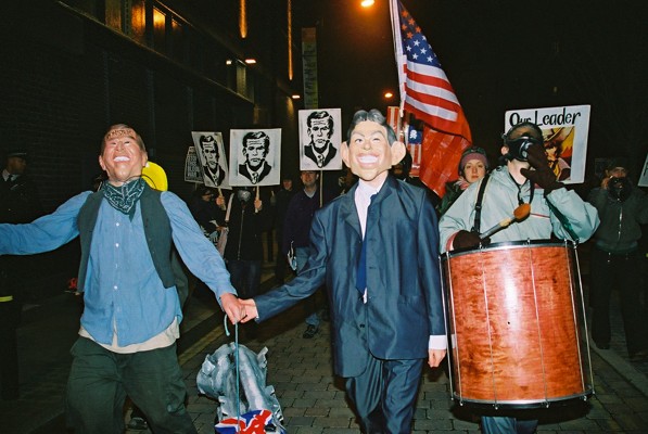 Pics. Anti-War Protests at the CBI