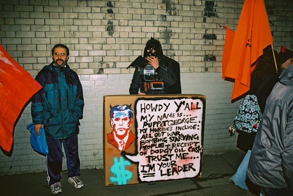 Pics. Anti-War Protests at the CBI