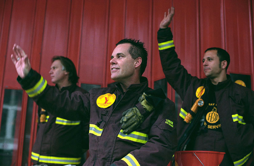 Firefighters Strike and Solidarity with NUT & UNISON London demo
