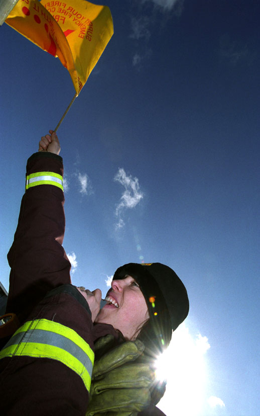 Firefighters Strike and Solidarity with NUT & UNISON London demo