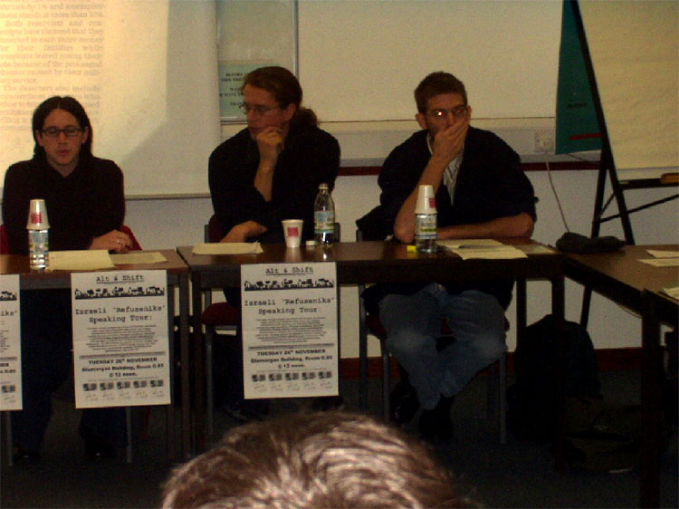 Refusenik talk in Cardiff