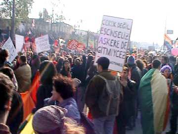 50.000 have said “No War in Iraq” in Turkey