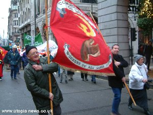 Dec 7: London National demo to support the firefighters 2