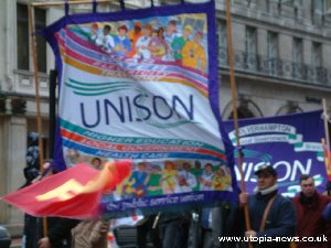 Dec 7: London National demo to support the firefighters 2