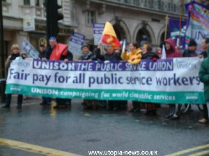 Dec 7: London National demo to support the firefighters 2