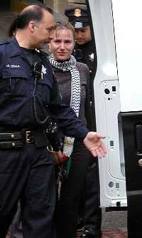 Protesters Disrupt Wolfowitz Speech