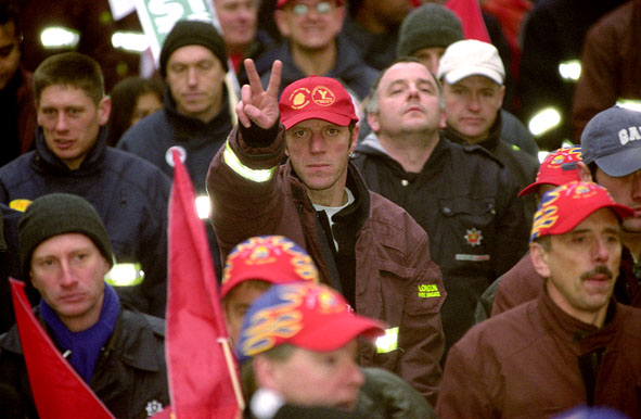 Firefighters Demo Pix 7/12/02