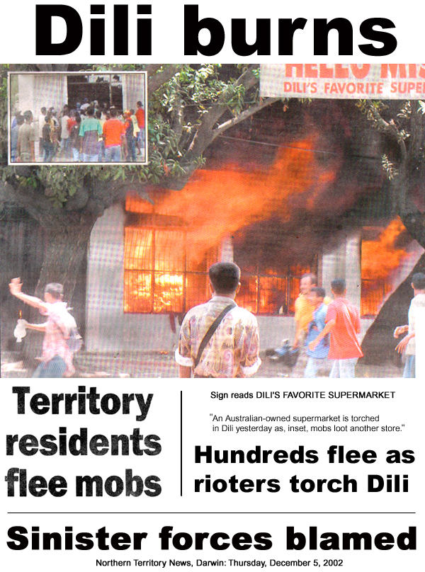 East Timorese have had enough