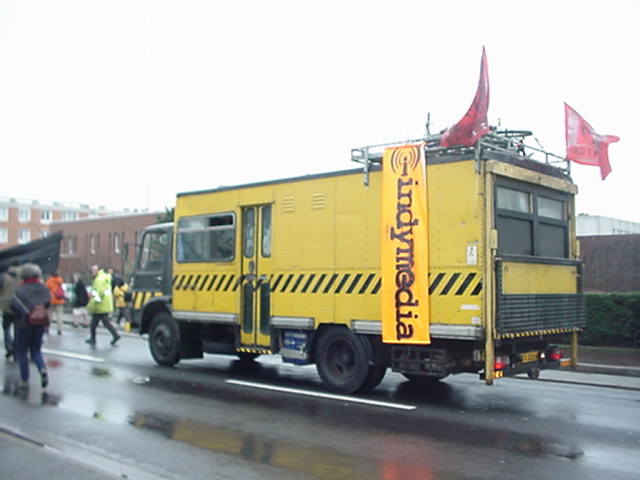 Calais Demo in Solidarity with Sangatte Refugees