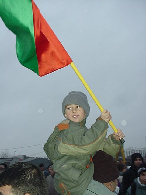 Calais Demo in Solidarity with Sangatte Refugees