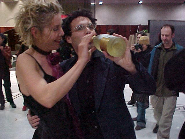 Yomango-Tango action in Barcelona, part 2. Dec 21