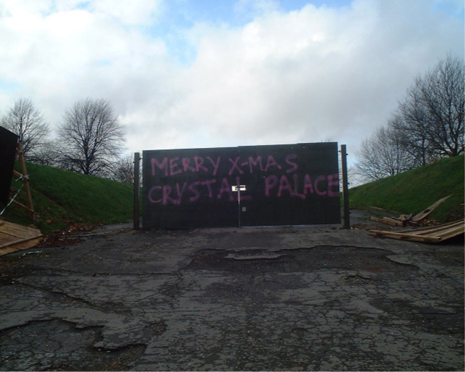 Illegal Fence Trashed!