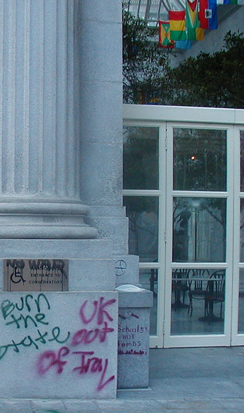 UK Consulate Smashed in San Francisco