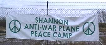 Anti War demo Shannon Ireland