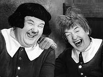 Bush and Blair = Oliver Harry and Stanley Laurel?