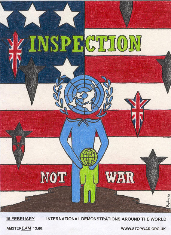 Stop the War , drawing