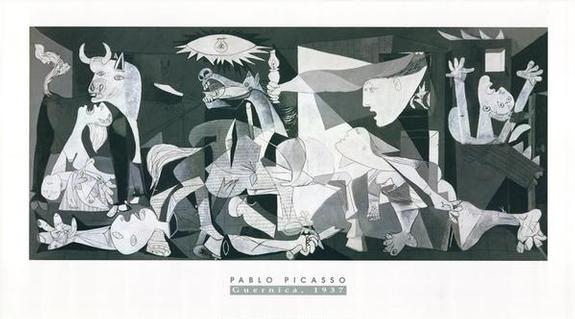 PABLO PICASSO'S "GUERNICA" CENSORED!