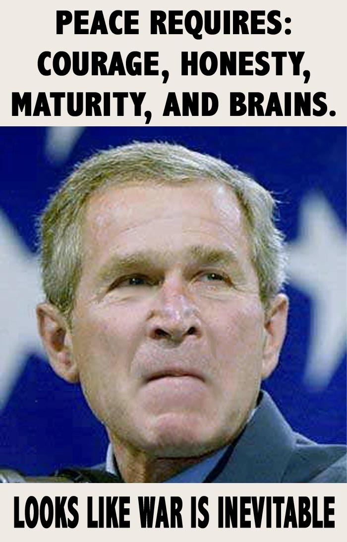 Looks like war is inevitable