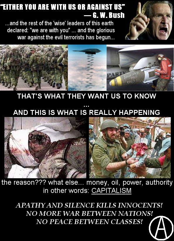 15/03 - Flyers and posters for the march. AAR