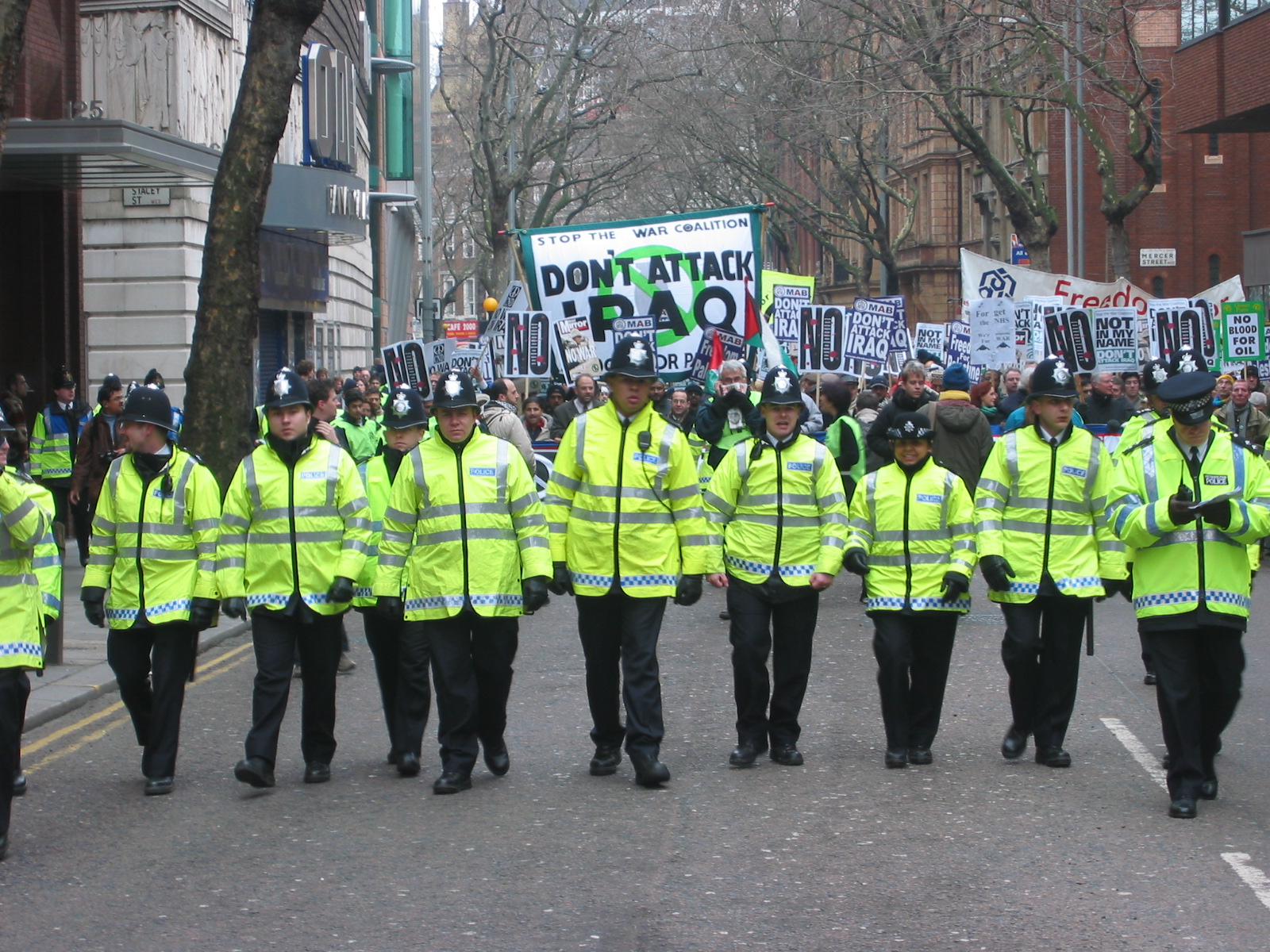 Picture of the front of the London demo