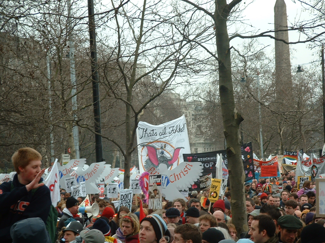 Stop the War National demo London 15/02/03