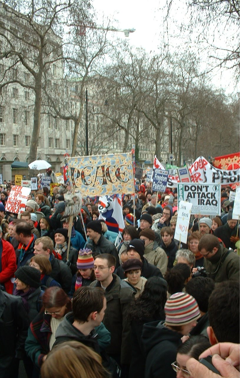 Stop the War National demo London 15/02/03