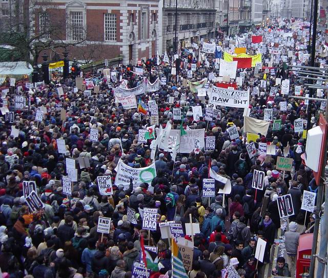 kriptick's pics of London anti-war march