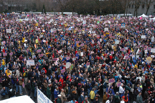 Seattle USA against the War