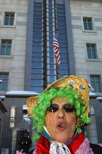 Photos Anti War Ottawa Canada. -30C
