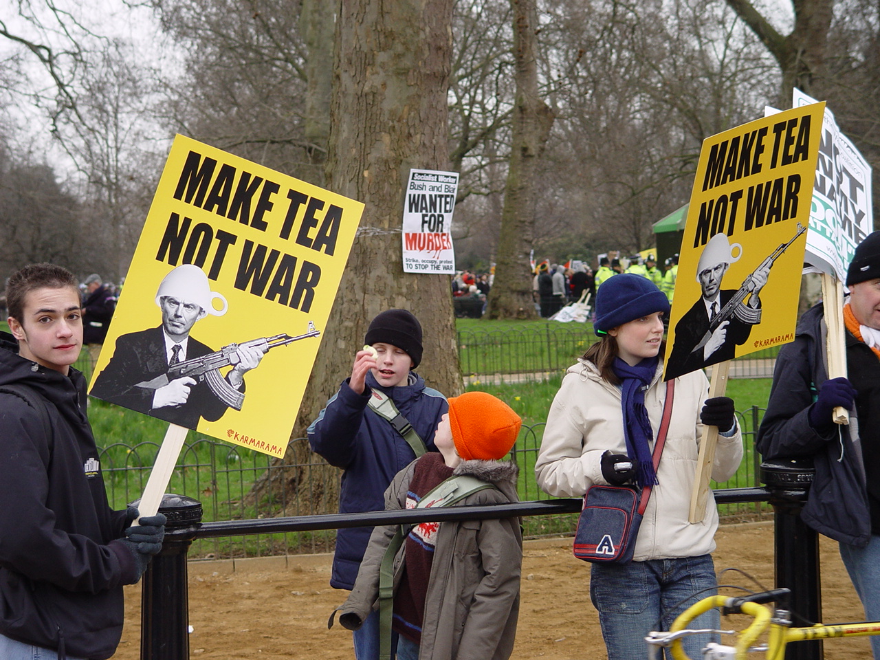 pics of the london demo