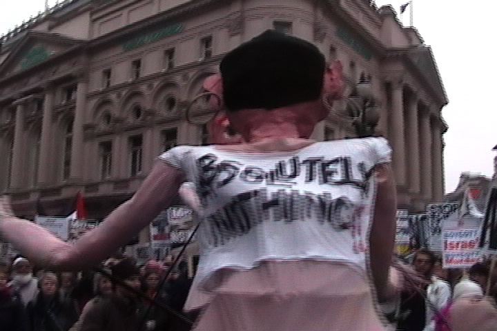 Photos - Picadilly Circus 15 Feb 2003