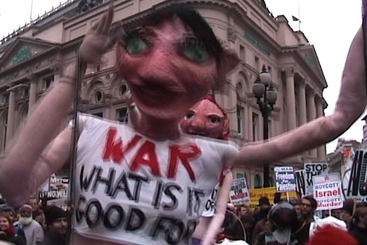 Photos - Picadilly Circus 15 Feb 2003