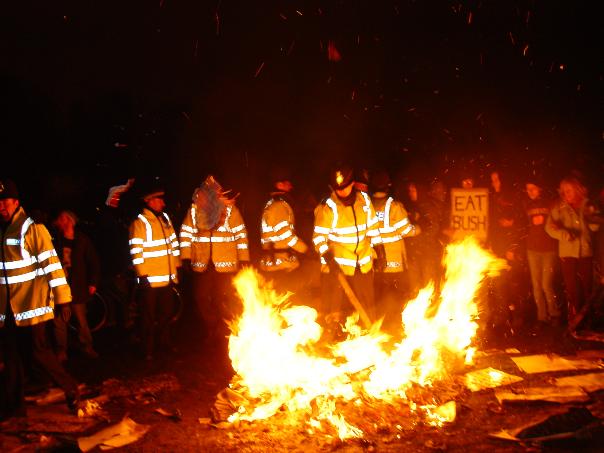 pics of the london demo