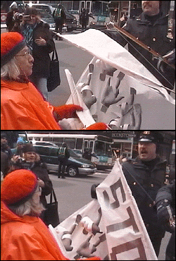 New York City says "No War!"