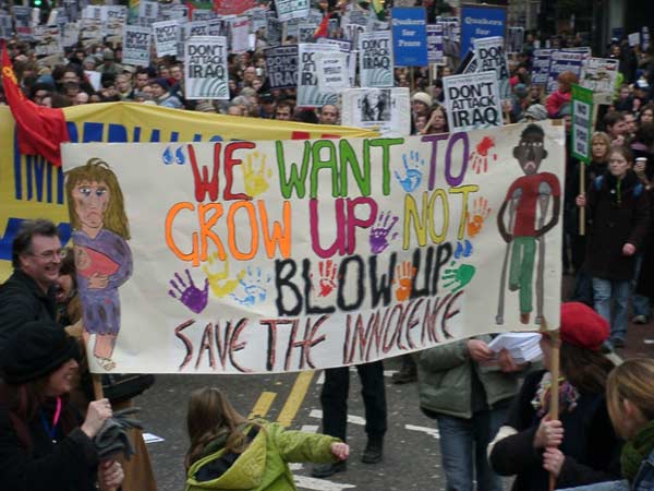 Pics: Banners From London F15