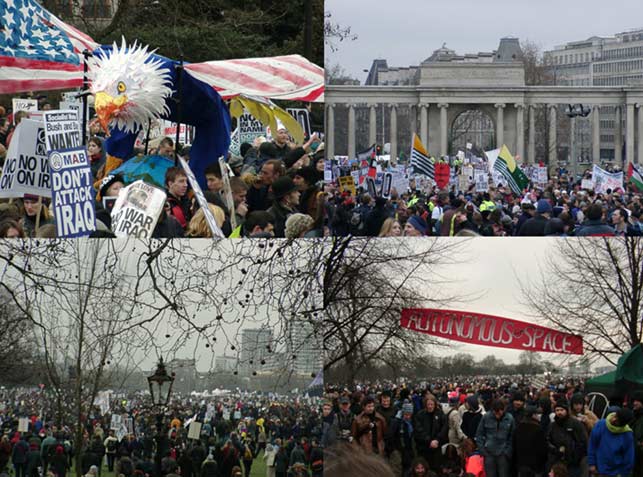 F15 London: Hyde Park, Coaches and Blair/Bush