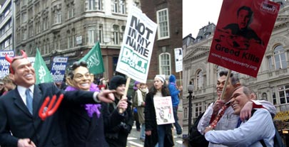 F15 London: Hyde Park, Coaches and Blair/Bush