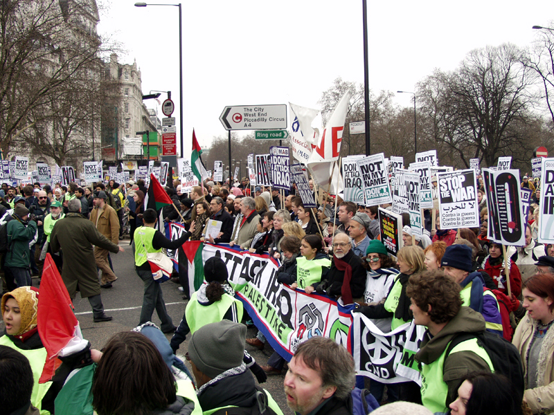 Photos anti-WAR demo London Part2