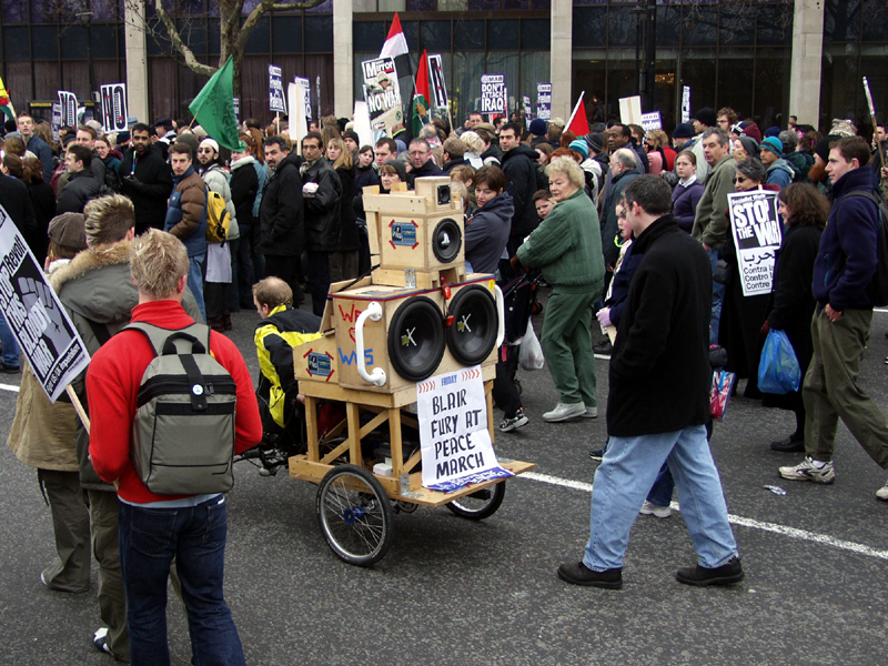 Photos anti-WAR demo London Part2