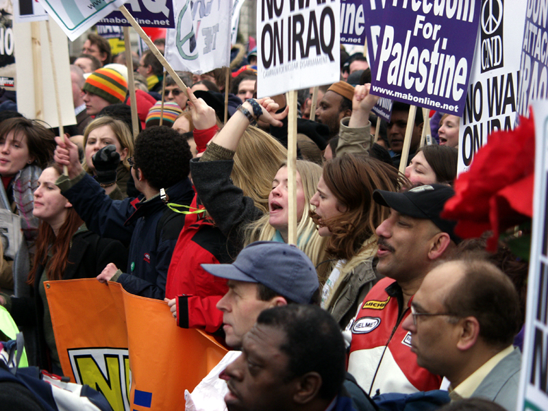 Photos anti-WAR demo London Part2